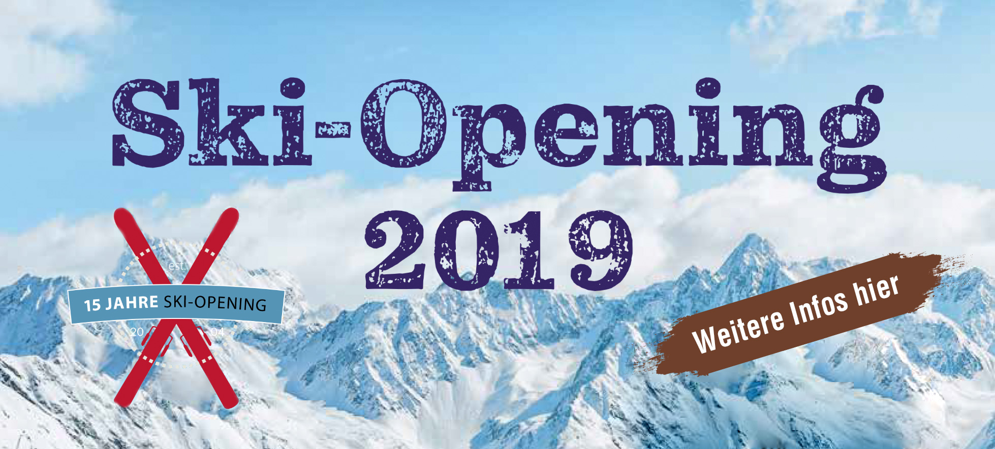 Einladung zum Skiopening 2019