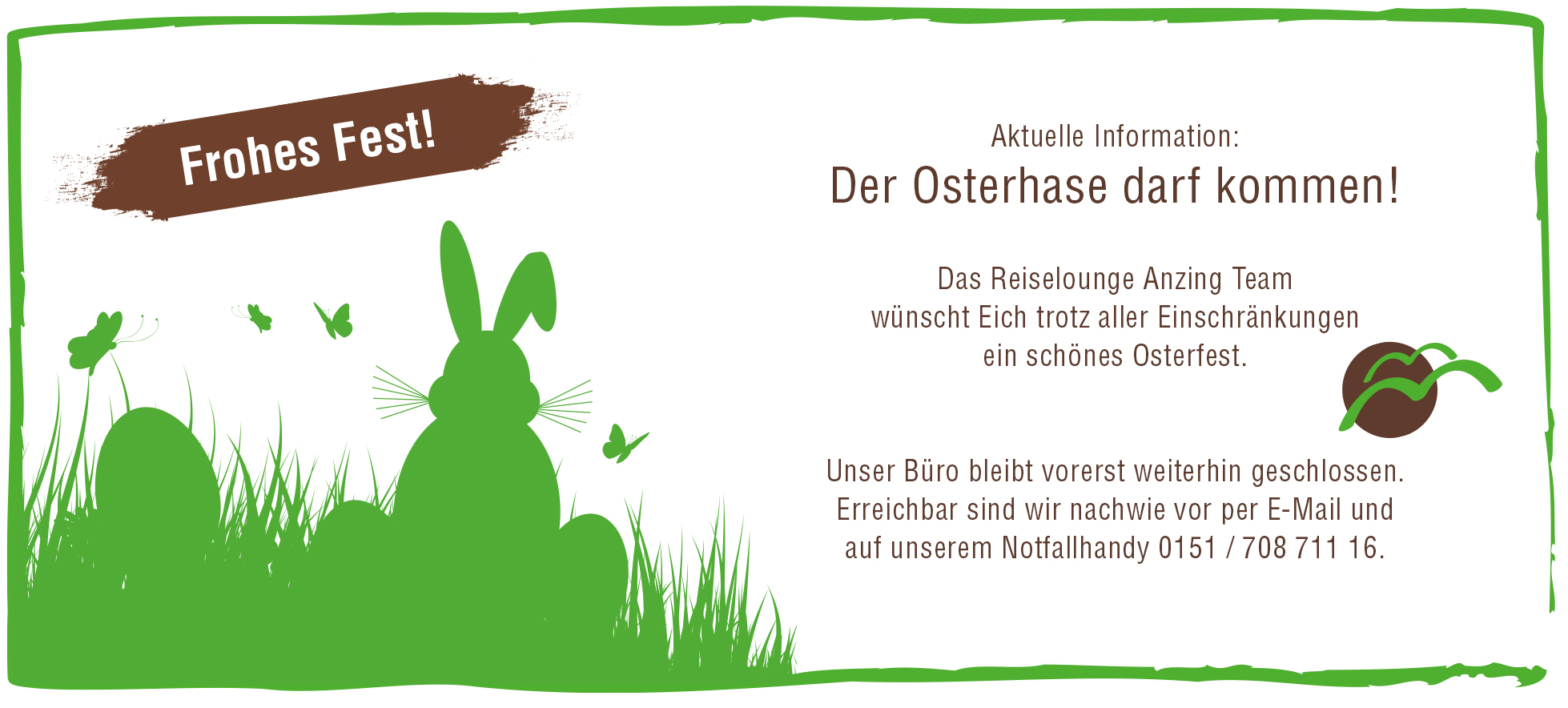 Wir wünschen frohe Ostertage!