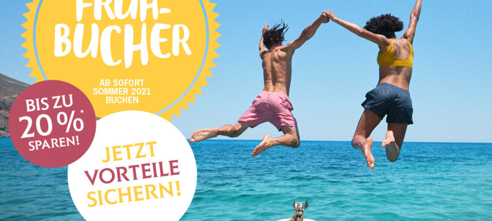 JETZT ODER NIE! – Frühbucher-Countdown Sommer 2021