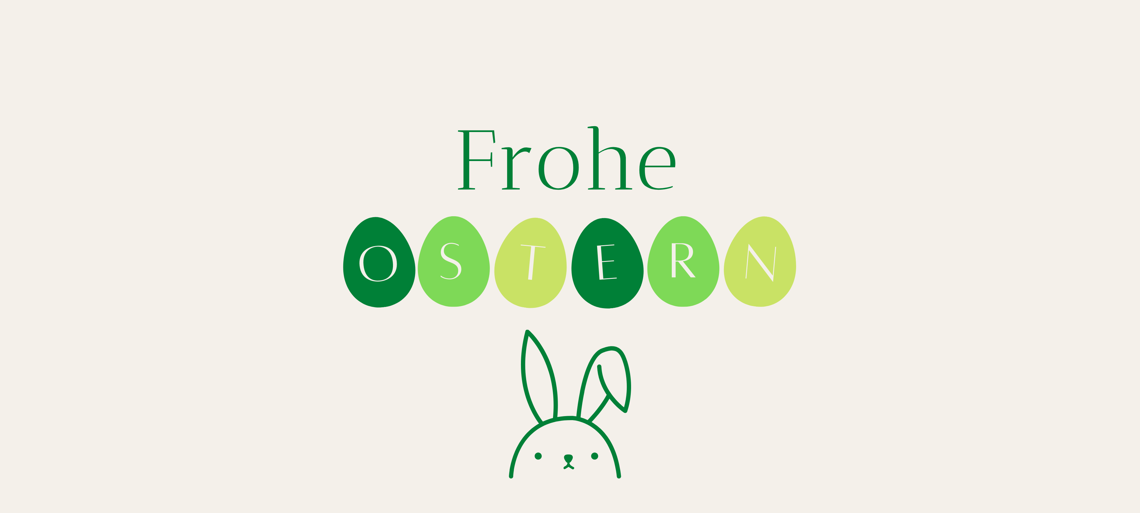 Wir wünschen euch Frohe Ostern :)