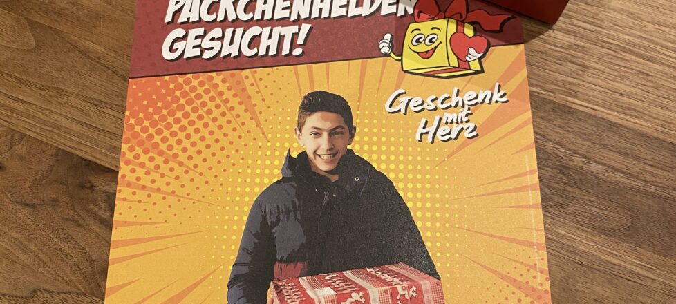 Geschenk mit Herz Geschenk mit Herz